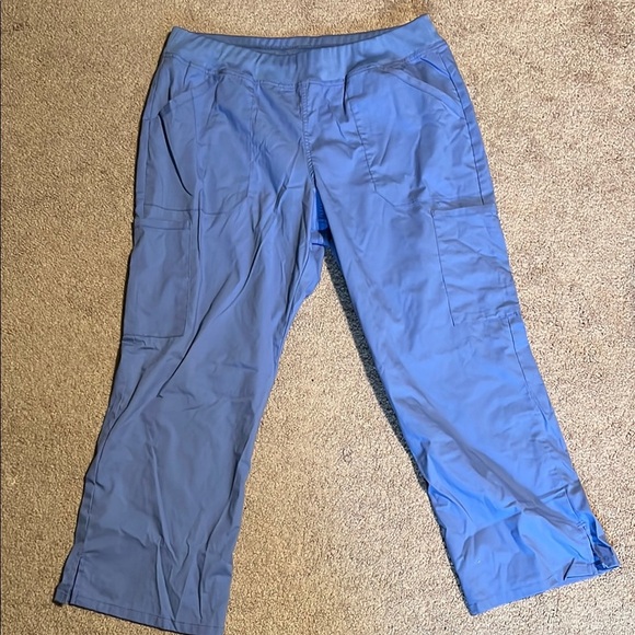 Cherokee Ceil Blue Scrub Pants - Women’s - Picture 1 of 4